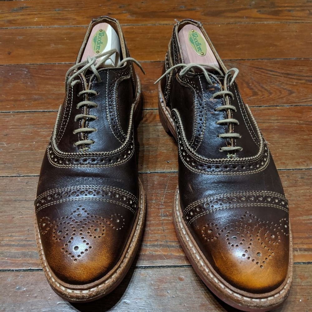 Allen Edmonds Brown Strandmok 9.5D